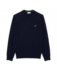 Maglia Girocollo Uomo Lacoste In Cotone AH1985