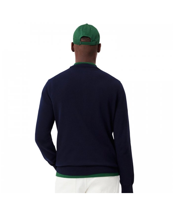 Maglia Girocollo Uomo Lacoste In Cotone AH1985