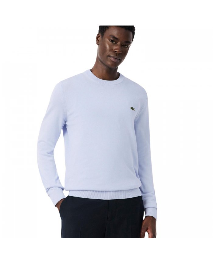 Maglia Girocollo Uomo Lacoste In Cotone AH1985