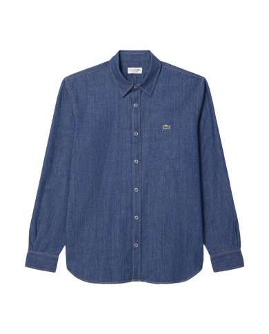 Camicia In Denim Leggero Uomo Lacoste CH9084