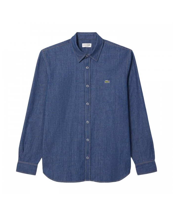 Camicia In Denim Leggero Uomo Lacoste CH9084
