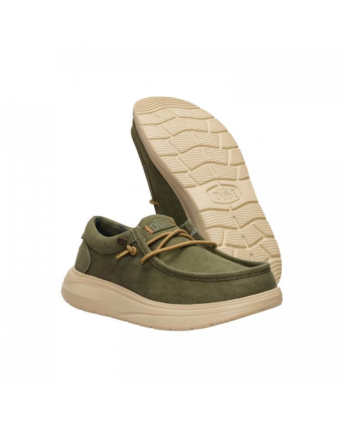 HEYDUDE WALLY COMF WORN TWIL SCARPE UOMO