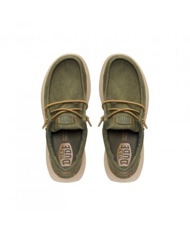 HEYDUDE WALLY COMF WORN TWIL SCARPE UOMO