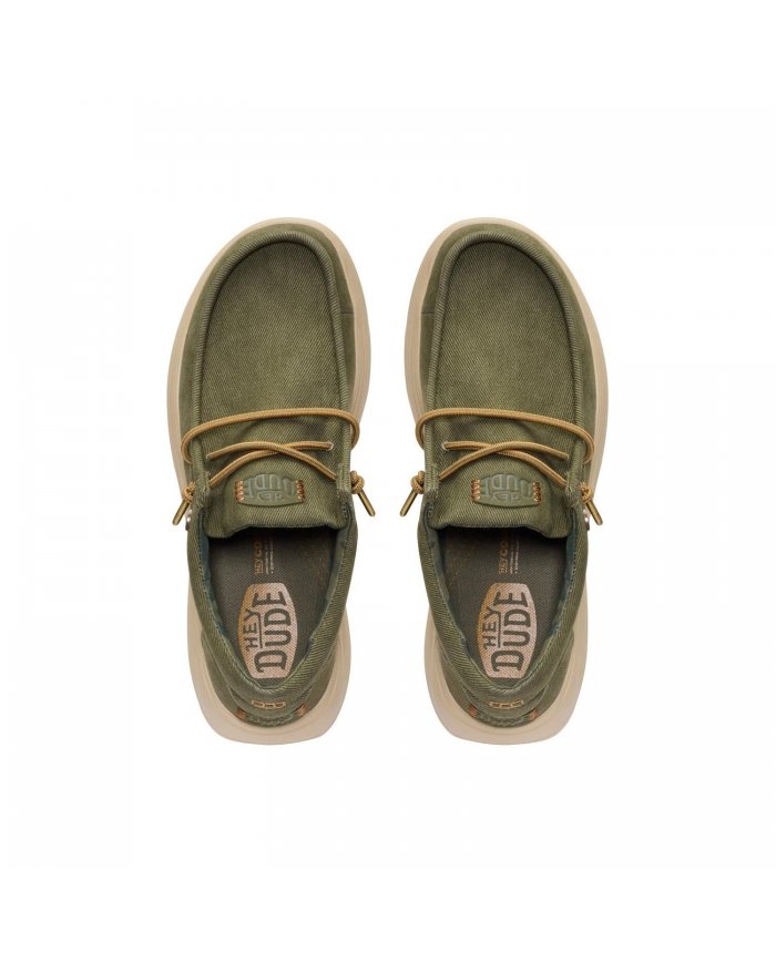 HEYDUDE WALLY COMF WORN TWIL SCARPE UOMO