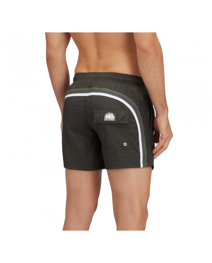 Boxer Corto Mare Uomo Sundek Crinkled M504BDN5100