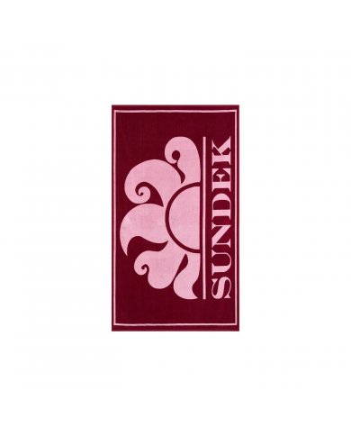 Sundek Telo In Spugna Con Maxi Logo Uomo AM371ATC1000