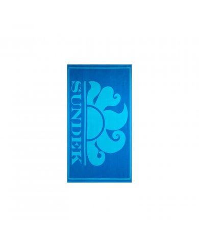 Sundek Telo In Spugna Con Maxi Logo Uomo AM371ATC1000
