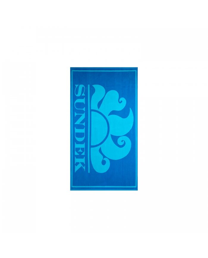 Sundek Telo In Spugna Con Maxi Logo Uomo AM371ATC1000