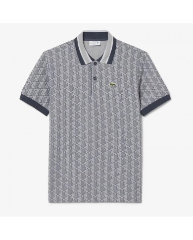 Lacoste Polo Con Monogramma Uomo DH1417