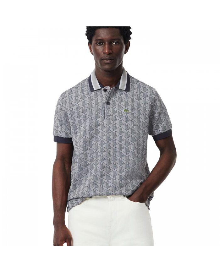 Lacoste Polo Con Monogramma Uomo DH1417