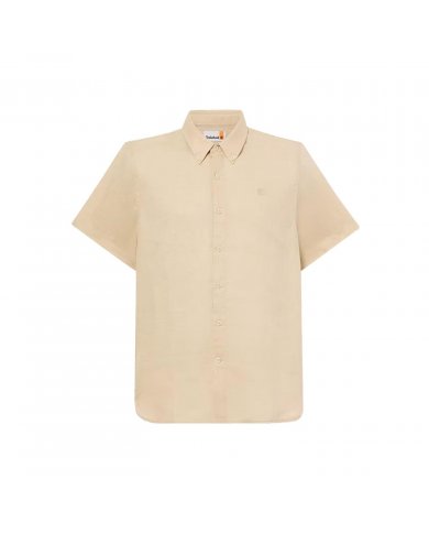 Camicia Mezza Manica In Lino Uomo Timberland Mill Brook TB0A2DCC