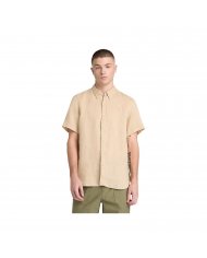 Camicia Mezza Manica In Lino Uomo Timberland Mill Brook TB0A2DCC