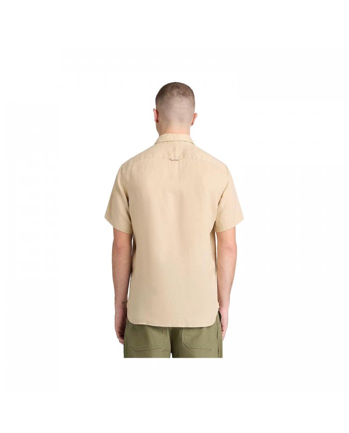 Camicia Mezza Manica In Lino Uomo Timberland Mill Brook TB0A2DCC