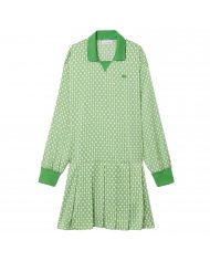 Abito Polo In Raso Donna Lacoste EF9789
