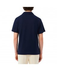 POLO IN COTONE-LINO UOMO LACOSTE