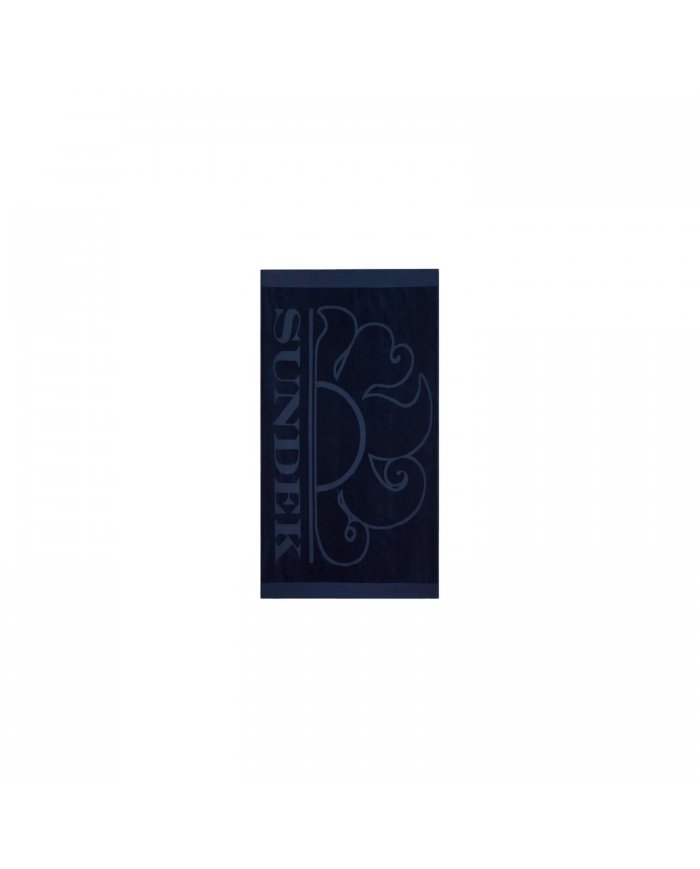 Telo Mare Uomo Sundek Jaquard Con Logo AM379ATC1000