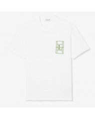 T-Shirt In Jersey Ricamato Uomo Lacoste TH1716