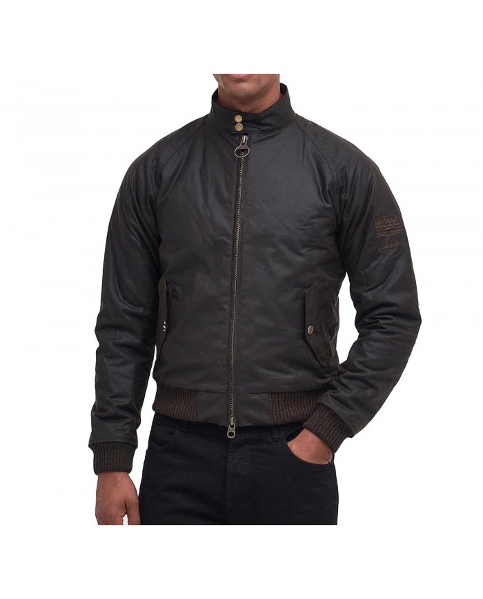 Giacca Uomo Barbour Intl Steve Mcqueen Merchant Wax MWX0465