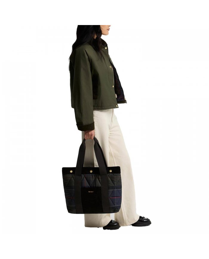 Borsa Tote In Tartan Donna Barbour Healy LBA0589