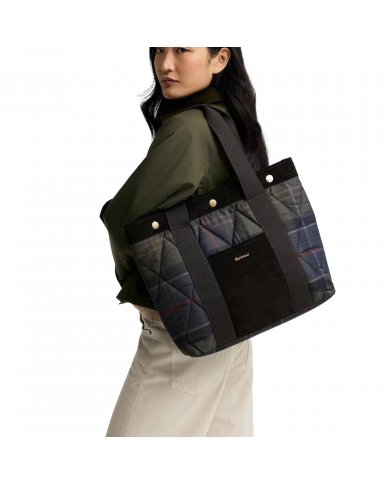 Borsa Tote In Tartan Donna Barbour Healy LBA0589