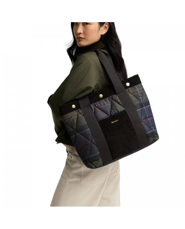 Borsa Tote In Tartan Donna Barbour Healy LBA0589