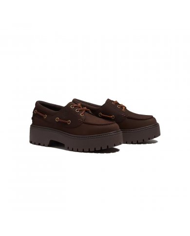 Timberland Stone Street Platform Marrone Scarpa Donna TB0A2GVFW07