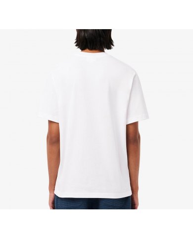 t-Shirt Jersey Di Cotone Uomo Lacoste TH7318