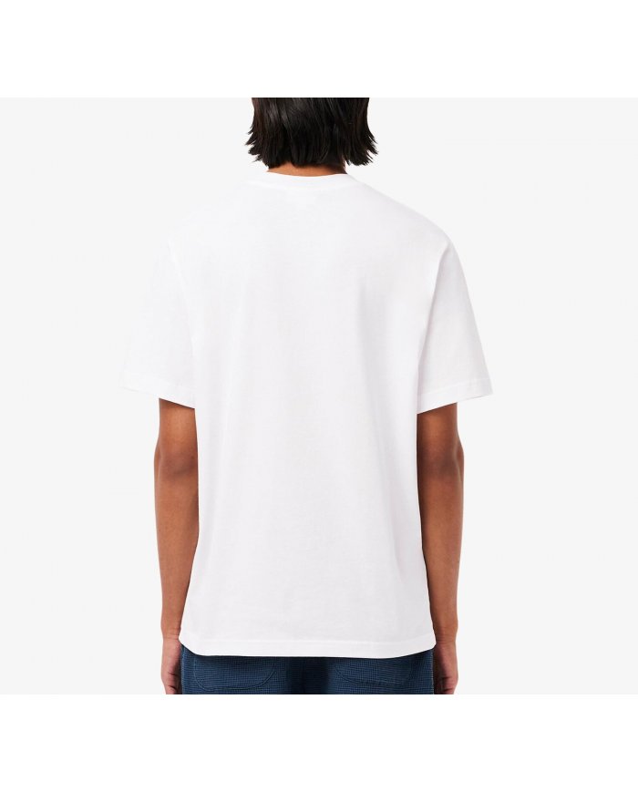 t-Shirt Jersey Di Cotone Uomo Lacoste TH7318