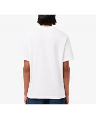 t-Shirt Jersey Di Cotone Uomo Lacoste TH7318