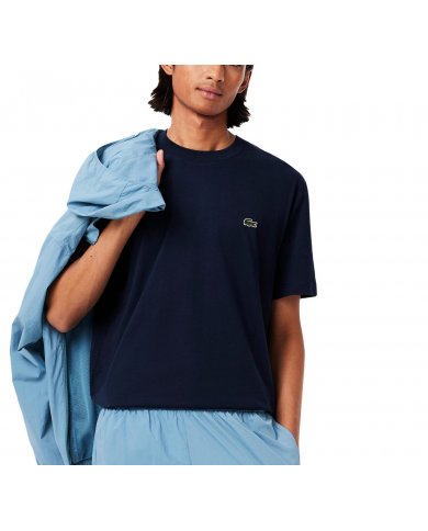 t-Shirt Jersey Di Cotone Uomo Lacoste TH7318