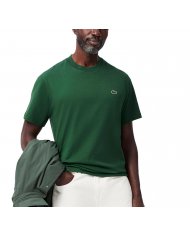 t-Shirt Jersey Di Cotone Uomo Lacoste TH7318