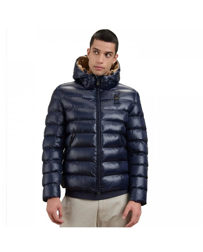 Giubbino Nylon Eco Uomo Blauer Adams 26WBLUC02054005958
