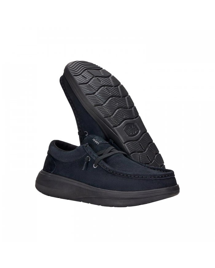 SCARPA UOMO HEYDUDE WALLY COMF SUEDE