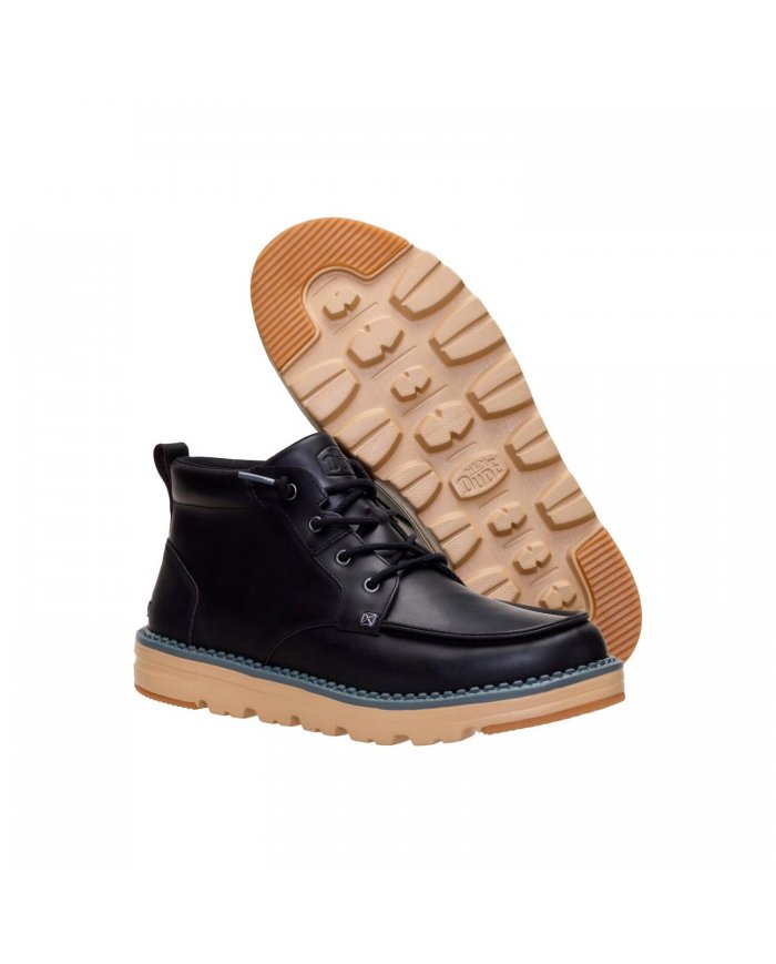 SCARPE IN PELLE UOMO HEYDUDE FLINT