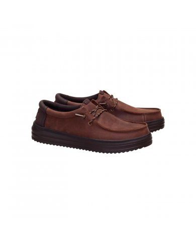 SCARPE UOMO HEYDUDE REV TUMBLED LEATHER