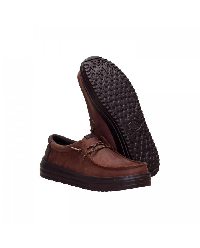 SCARPE UOMO HEYDUDE REV TUMBLED LEATHER