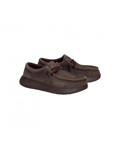 SCARPA UOMO HEYDUDE WALLY COMF SUEDE