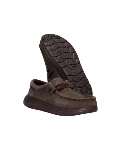 SCARPA UOMO HEYDUDE WALLY COMF SUEDE