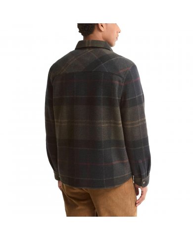 CAMICIA IN LANA SPAZZOLATA UOMO BARBOUR