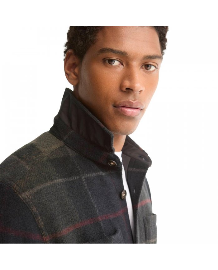 CAMICIA IN LANA SPAZZOLATA UOMO BARBOUR