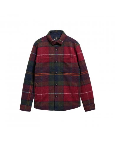 CAMICIA IN LANA SPAZZOLATA UOMO BARBOUR