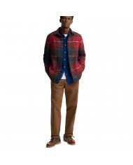CAMICIA IN LANA SPAZZOLATA UOMO BARBOUR