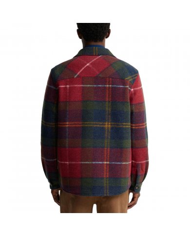 CAMICIA IN LANA SPAZZOLATA UOMO BARBOUR