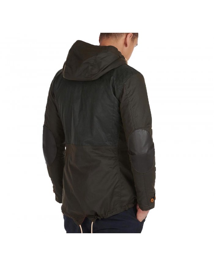 Parka Cotone Cerato Uomo Barbour Game MWX0698