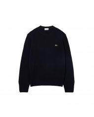 MAGLIONE UOMO LACOSTE IN LANA CARDATA