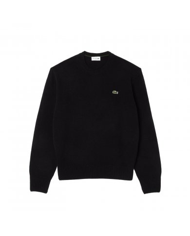 MAGLIONE UOMO LACOSTE IN LANA CARDATA